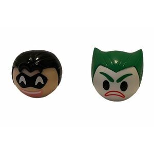 Funko Mymoji DC Comics Joker and Robin Lot of 2 Collectables Figure Heads
